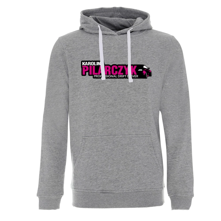Bluza z kapturem szara drifting