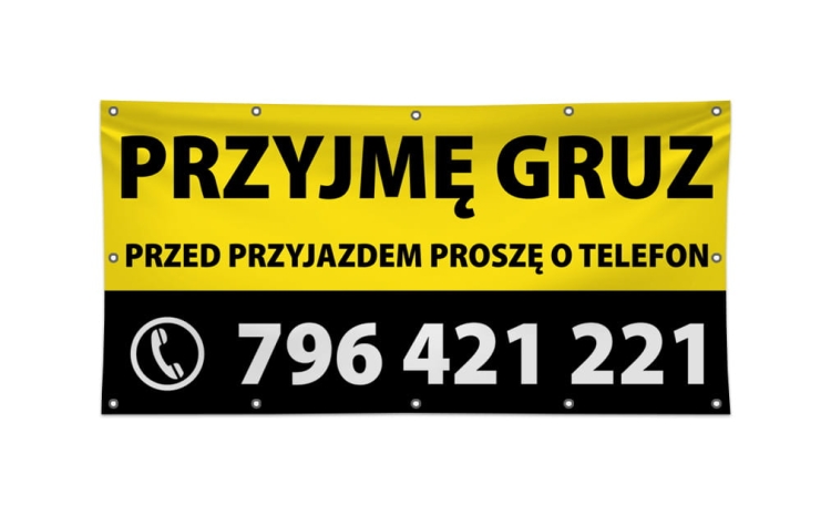 przyjmę gruz