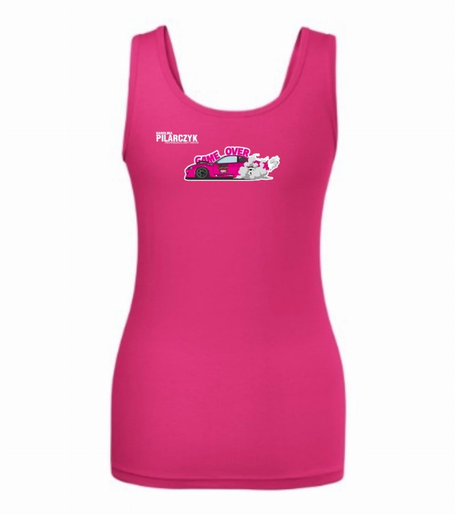 Top różowy Karolina Pilarczyk Drift Masters