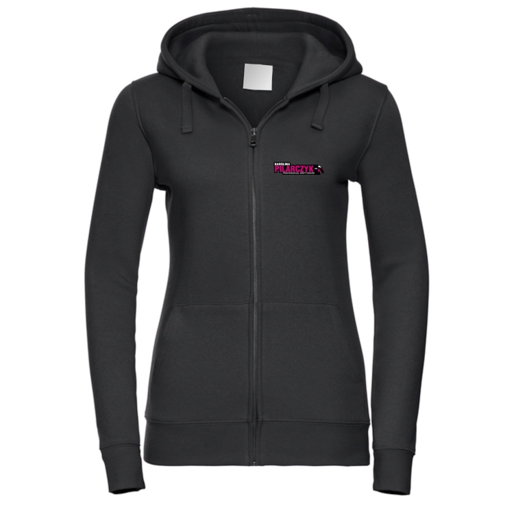 Czarna bluza z zamkiem Drifting