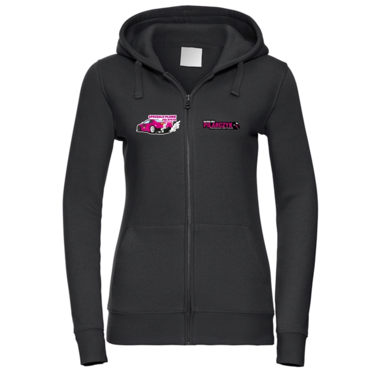 Bluza z zamkiem czarna Drift