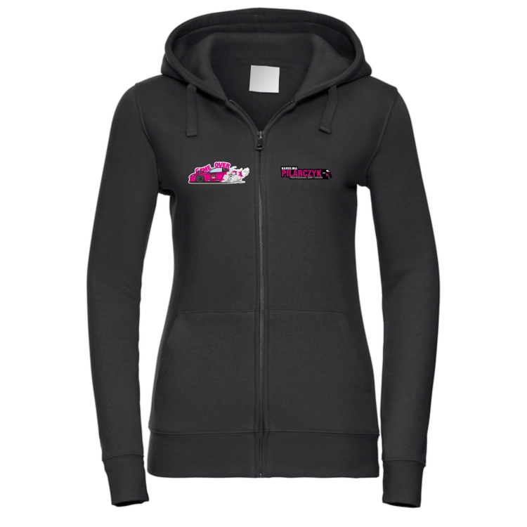 Bluza z zamkiem czarna Drift