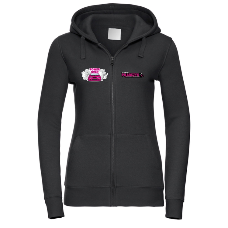 Bluza z zamkiem czarna Drift