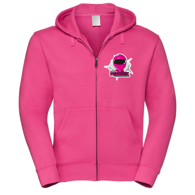 Różowa bluza męska motorsport