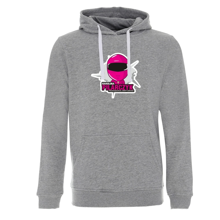 Bluzy z kapturem szara drifting