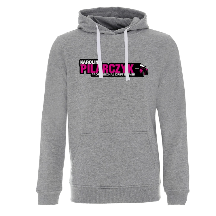 Bluza z kapturem szara drifting