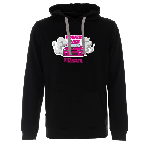 Bluzy z kapturem czarna Power Over