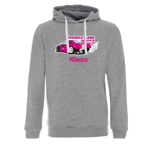 Bluzy z kapturem szara drifting