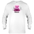 Bluza bez kaptura power over biala