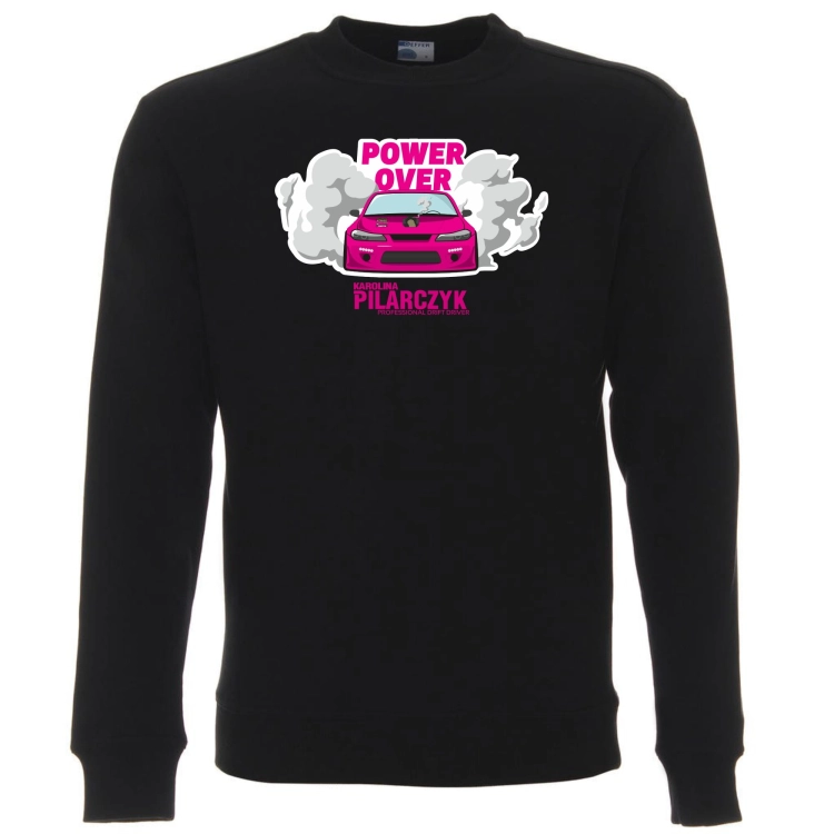 Bluza bez kaptura power over DMP