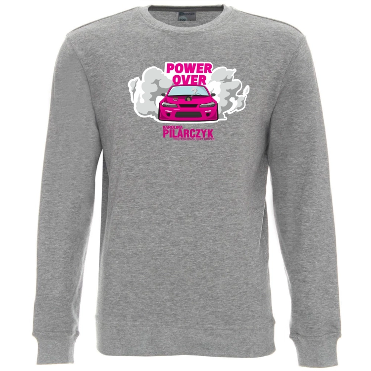 Bluza bez kaptura power over Karolina Pilarczyk