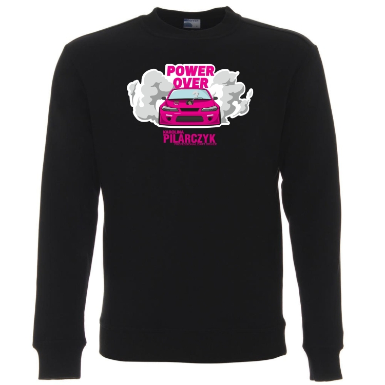 Bluza bez kaptura power over DMP