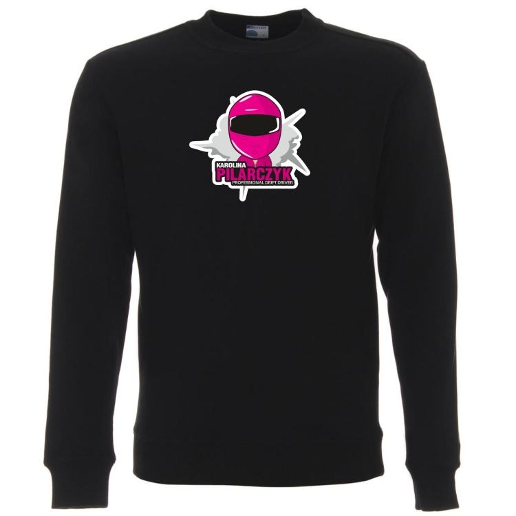 Bluza bez kaptura czarna DMP Drifting