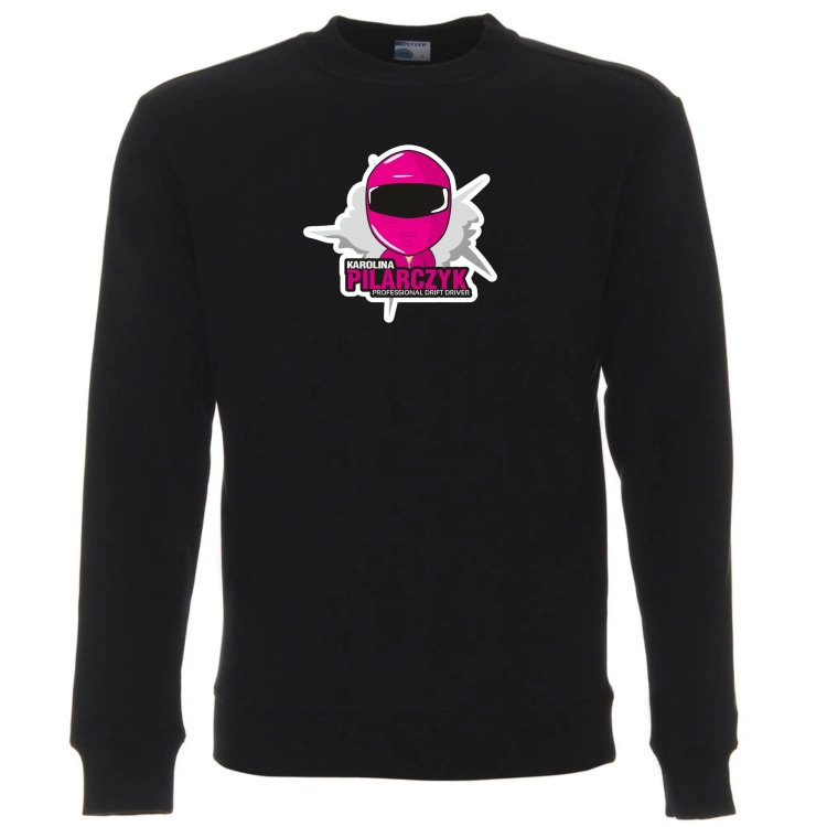 Bluza bez kaptura czarna DMP Drifting