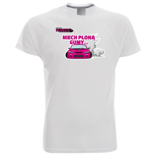 Męska koszulka sportowa Karolina Pilarczyk drifting