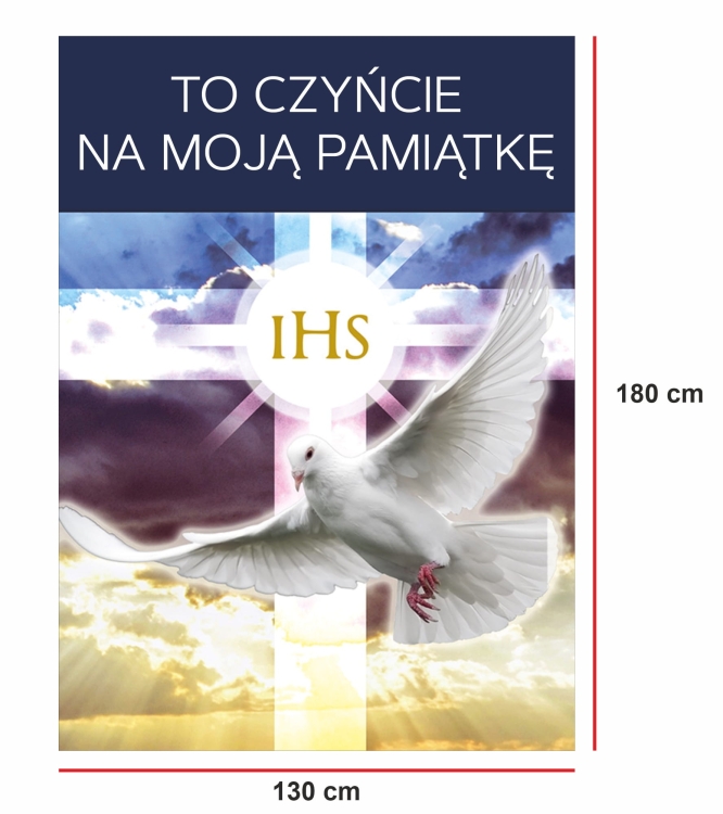 Wytrzymały baner na Ołtarz na Boże Ciało