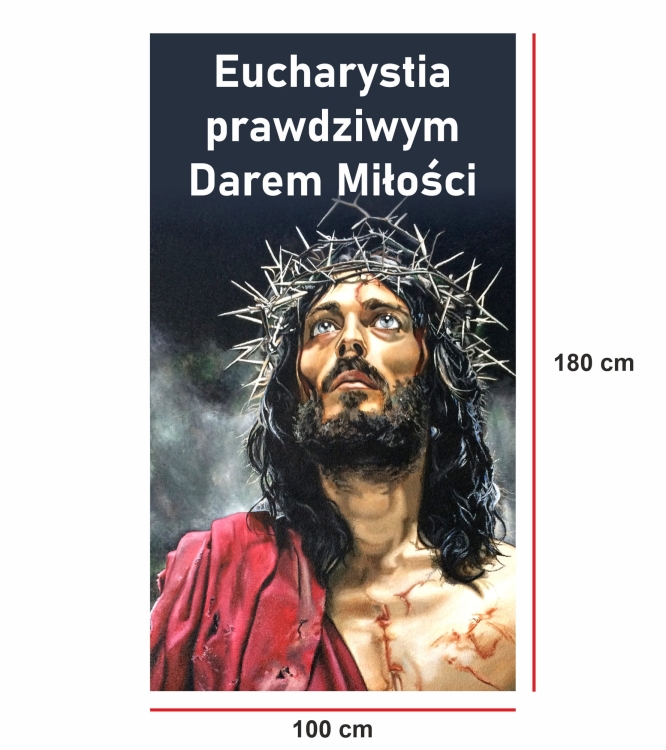 Baner na Ołtarz / Scenę na Boże Ciało