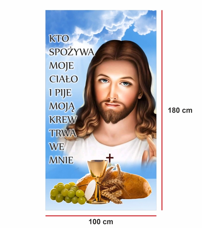 Baner na Ołtarz Scenę na Boże Ciało