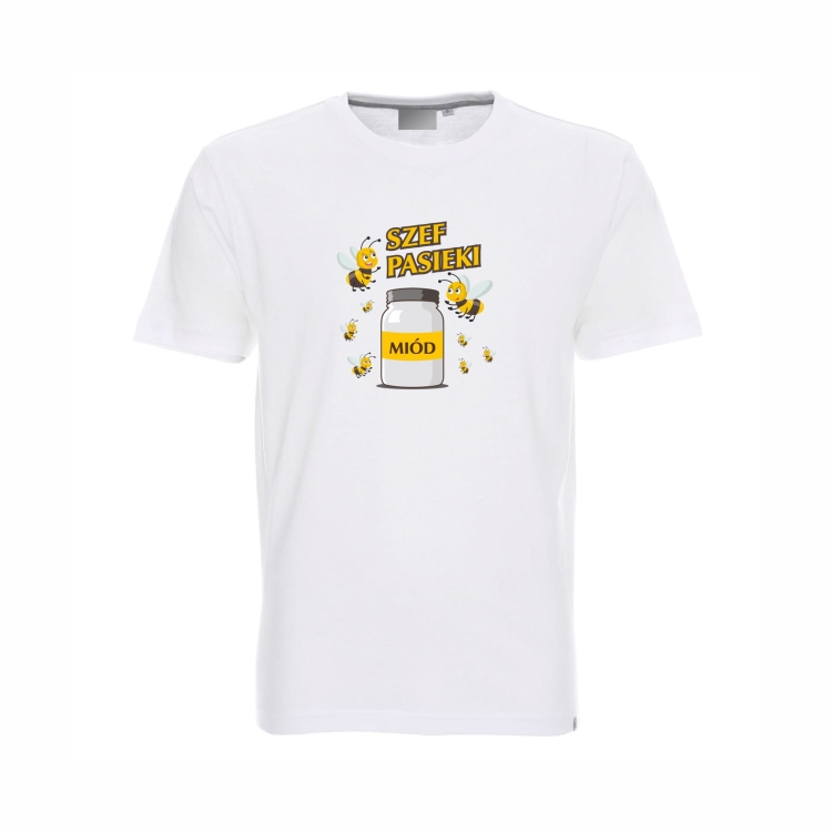 Koszulka Biała Szef Pasieki