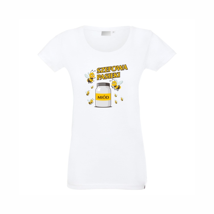Koszulka biała Szefowa pasieki
