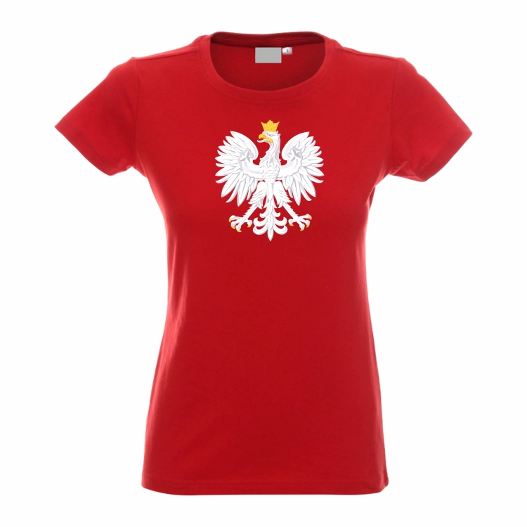 T-shirt damski Orzeł Polska Godło