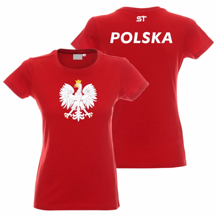 Koszulka damska Orzeł Polski Godło