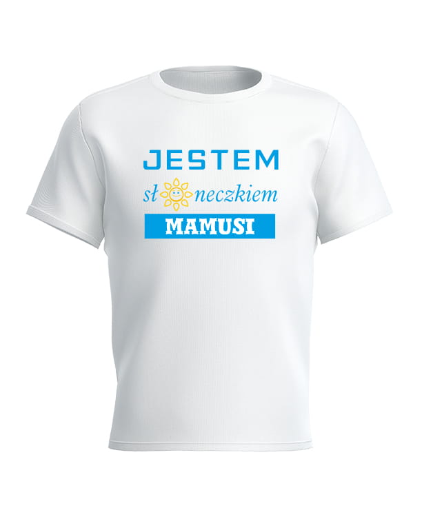 Koszulka dziecięca jestem słoneczkiem mamusi