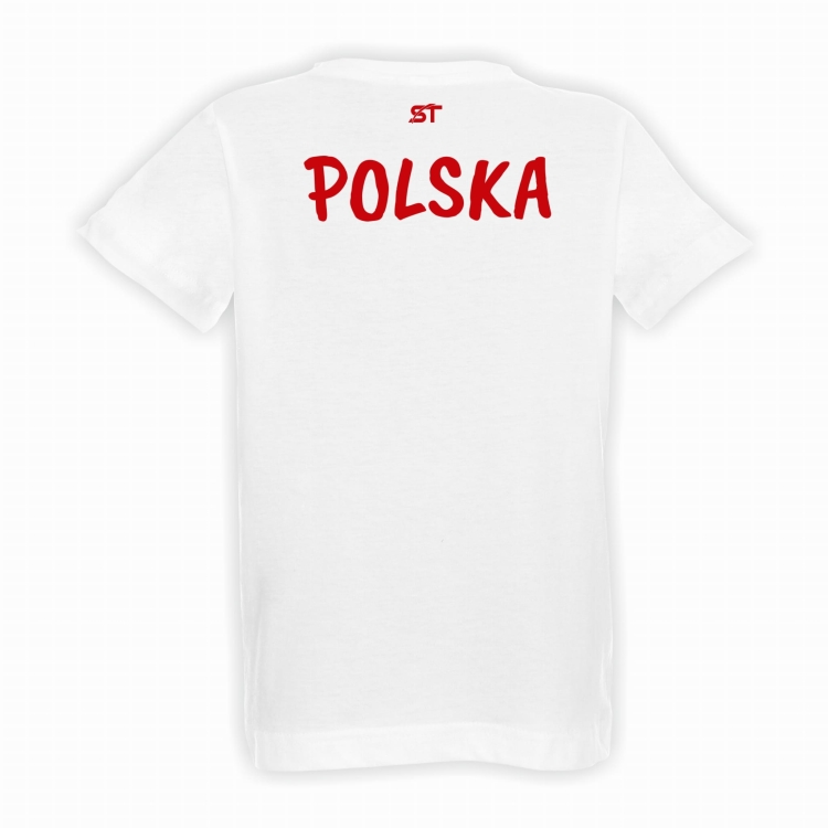 Dziecięca koszulka kibica Polski