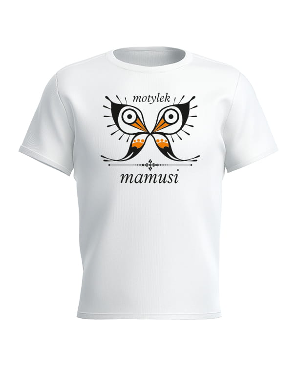 T-shirt dziecięcy motylek mamusi