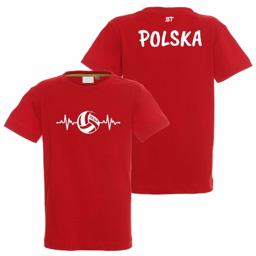 Koszulka dziecięca Polska siatkówka EKG
