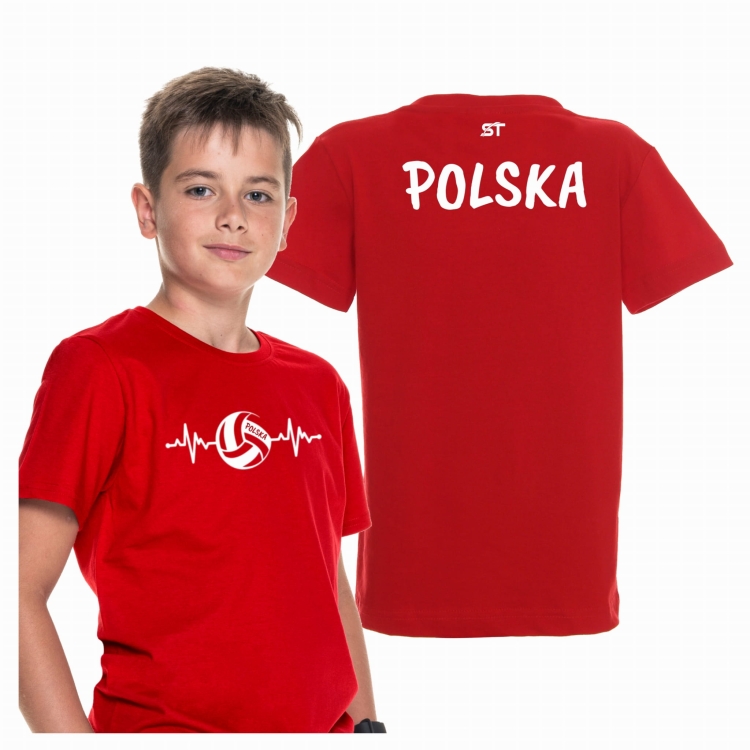 Sportowa koszulka siatkarska dla dzieci MŚ
