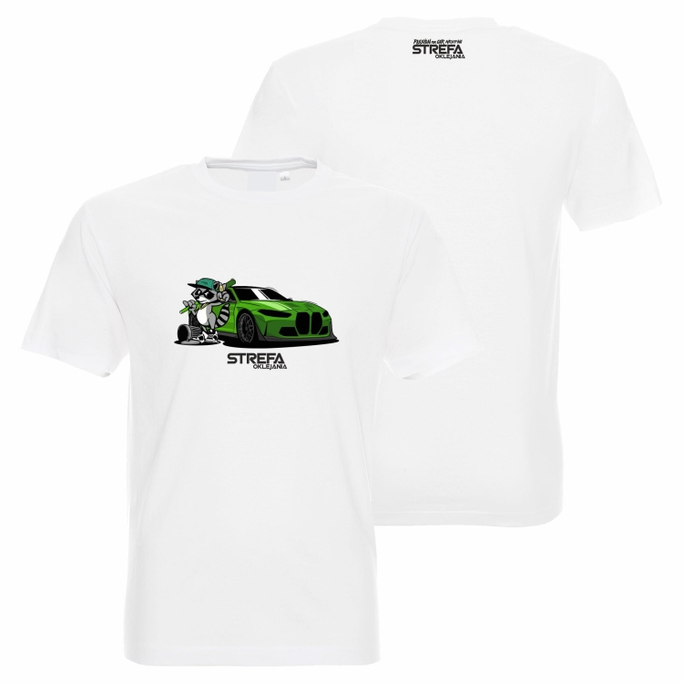 Koszulka dziecięca Strefa Oklejania BMW M3 wrapping zone