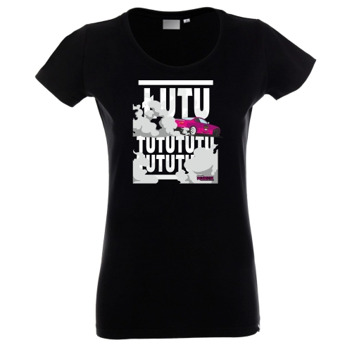 Koszulka damska czarna Łututututu