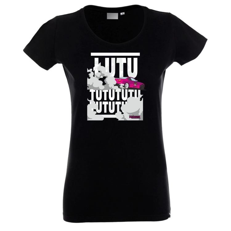 Koszulka damska czarna Łututututu