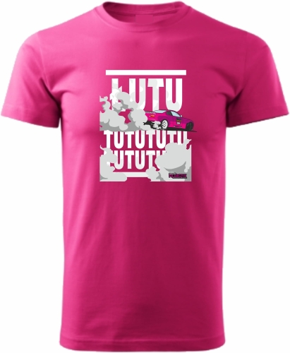 Koszulka męska różowa Łututututu Karolina Pilarczyk