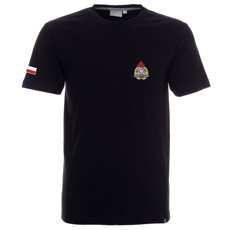 T-shirt PSP z napisem Państwowa Straż Pożarna