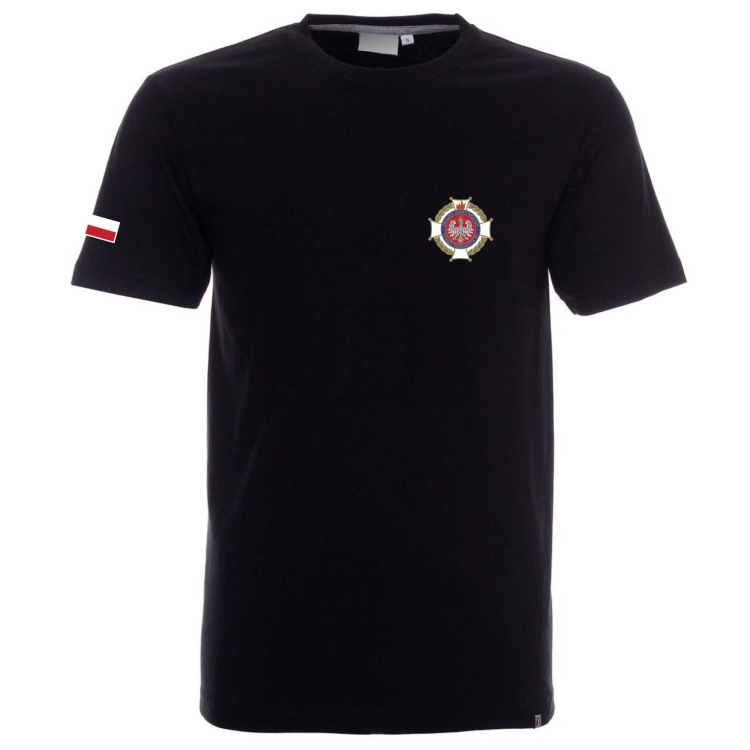 Koszulka OSP unisex 170 g bawełna – czarna