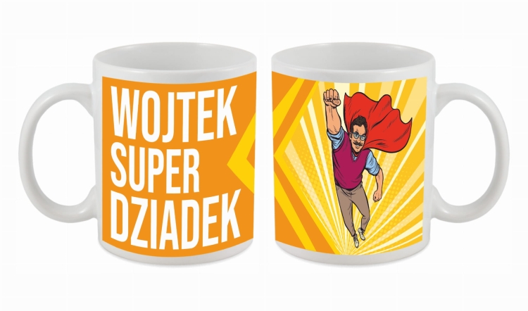 Super dziadek kubek na prezent
