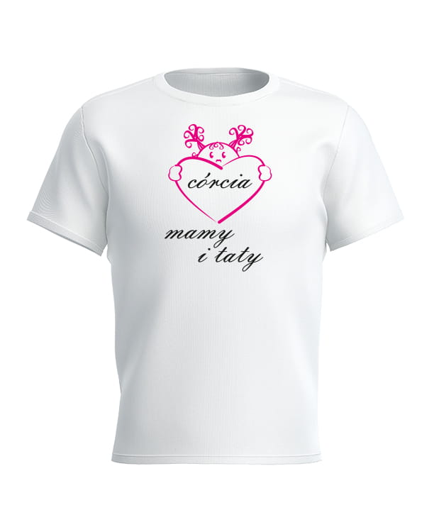 Koszulka dla dziecka córcia mamy i taty