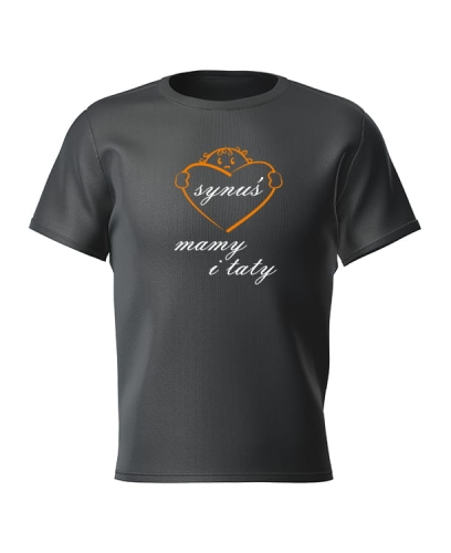 Koszulka dziecięca synuś mamy i taty
