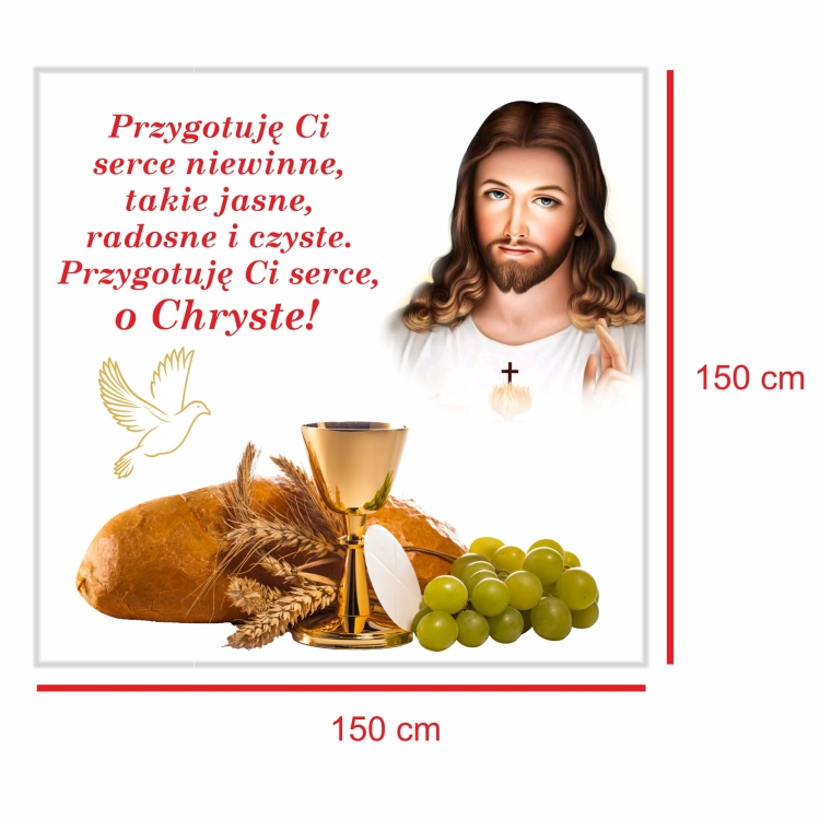 Baner na Pierwszą Komunię Świętą