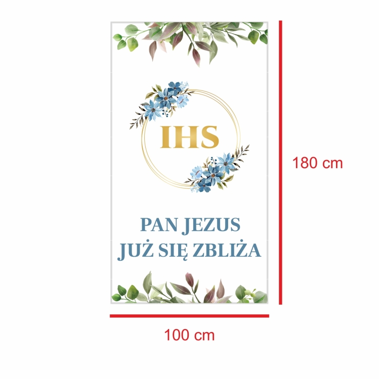 Baner na Pierwszą Komunię Świętą