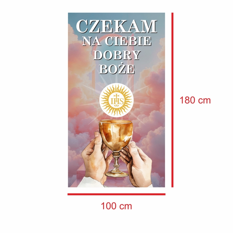 Baner Pierwsza Komunia Święta