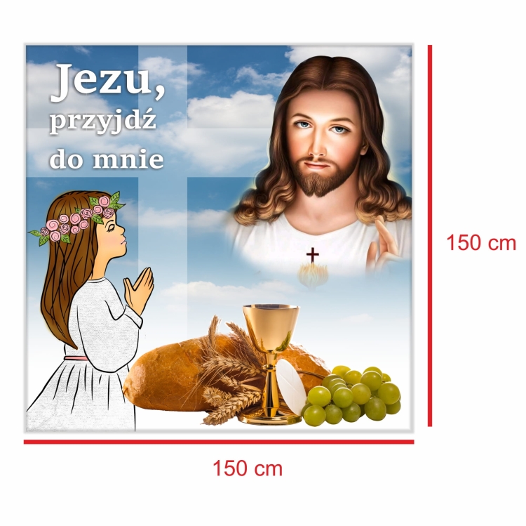 Baner Pierwsza Komunia Święta