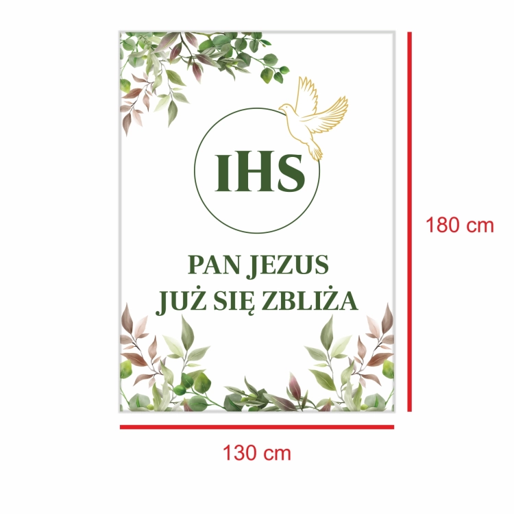 Dekoracja Baner I Komunia Święta