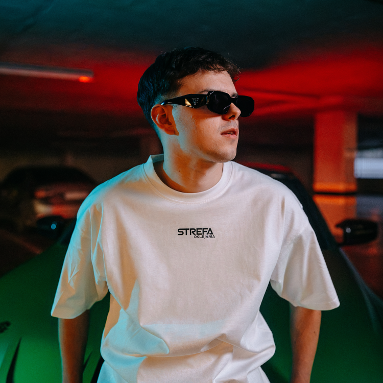 Koszulka Męska Oversize Pocket Rocket