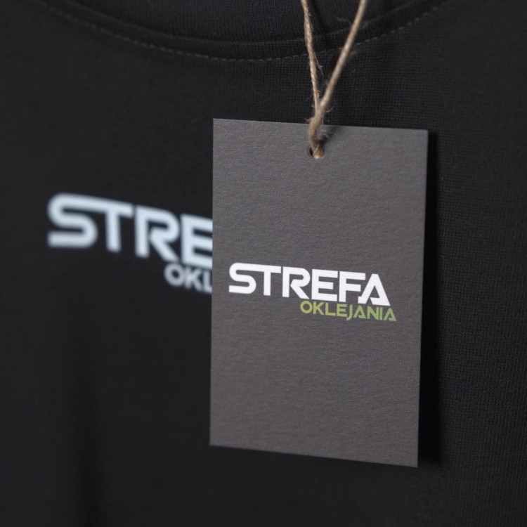 Koszulka oversize strefa oklejania