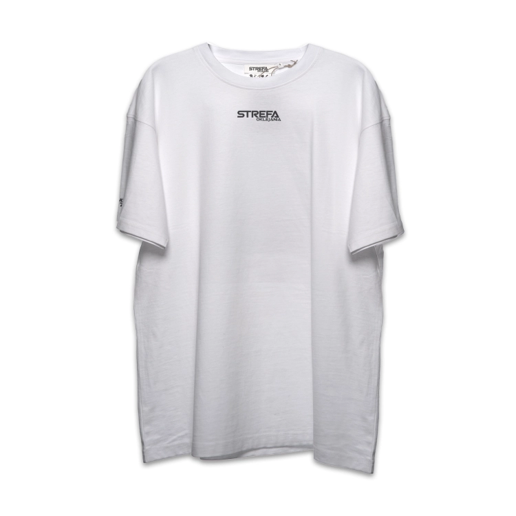 Biała koszulka strefa oklejania