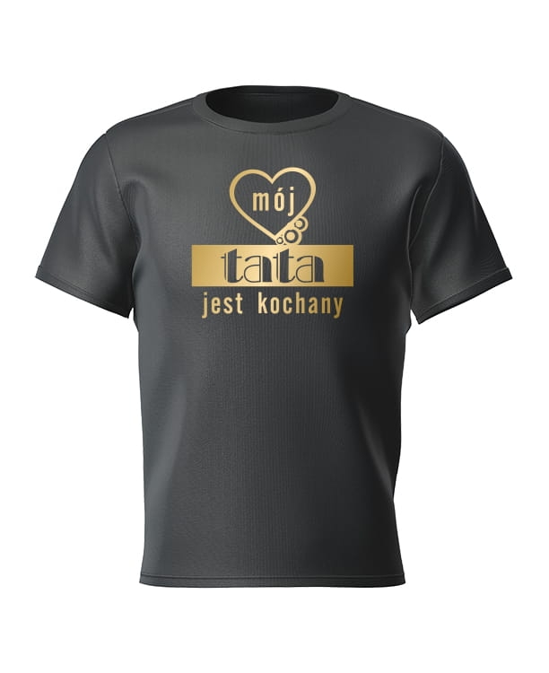 T-shirt dziecięcy mój tata jest kochany