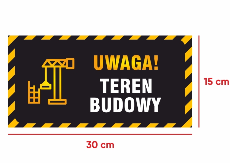 Ostrzeżenie budowa